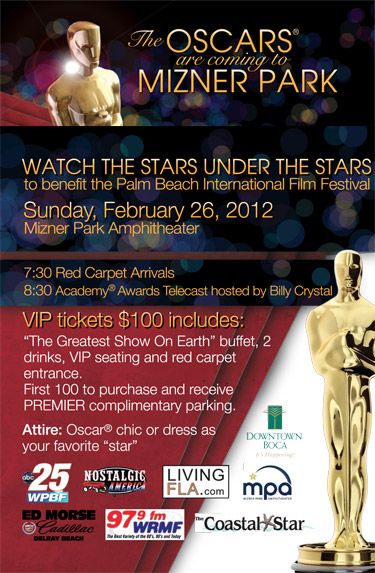 The Oscars are coming to Mizner Park